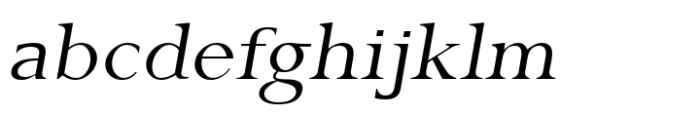 Gazi Light Expanded Italic FONT