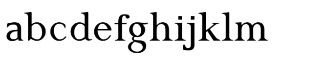 Gazi Regular Font LOWERCASE