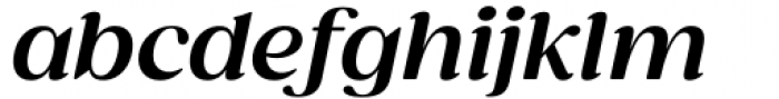 Gazpacho Italic Bold Font LOWERCASE