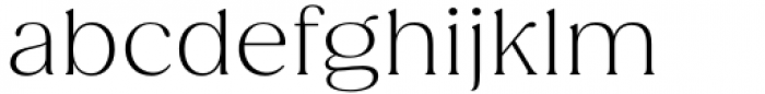 Gazpacho Light Font LOWERCASE