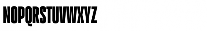 Gazzetta Extra Bold Font UPPERCASE