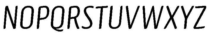 Gabriello Light Font UPPERCASE