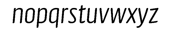 Gabriello Light Font LOWERCASE