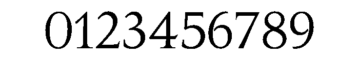 Galba Regular Font OTHER CHARS