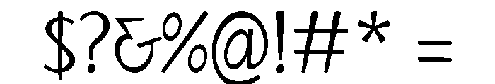 Galmi Normal Font OTHER CHARS