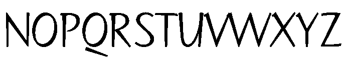 Galmi Normal Font UPPERCASE