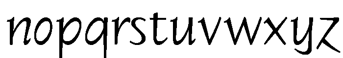 Galmi Normal Font LOWERCASE