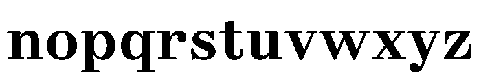 Gando CaptionBold Font LOWERCASE