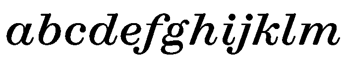 Gando CaptionMediumItalic FONT