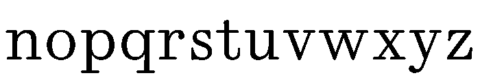 Gando CaptionRegular Font LOWERCASE
