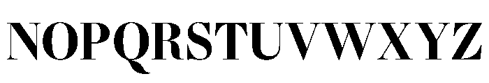 Gando DisplayBold Font UPPERCASE