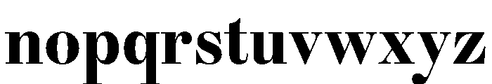 Gando DisplayBold Font LOWERCASE