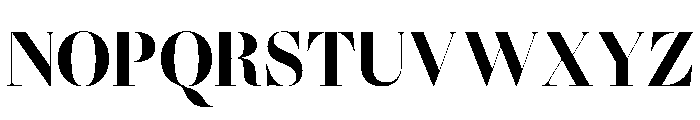 Gando PosterBold Font UPPERCASE