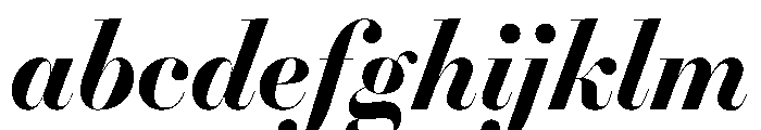 Gando PosterBoldItalic FONT