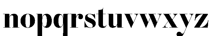 Gando PosterBold Font LOWERCASE