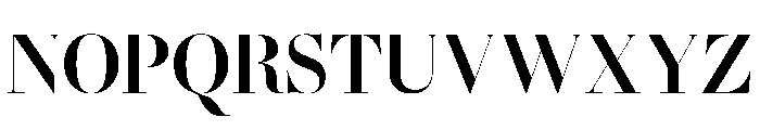Gando PosterMedium Font UPPERCASE