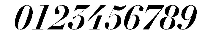 Gando PosterMediumItalic Font OTHER CHARS