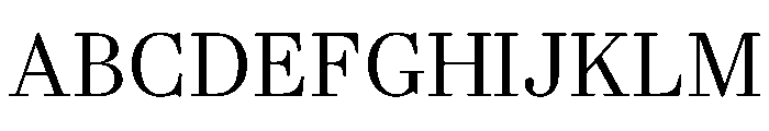 Gando TextRegular Font UPPERCASE