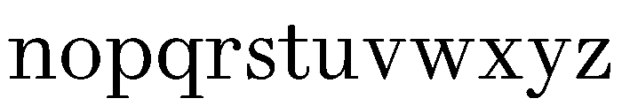 Gando TextRegular Font LOWERCASE