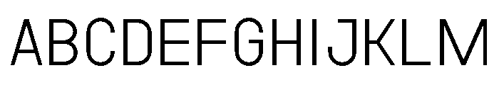 Garaje0503 Book Font UPPERCASE