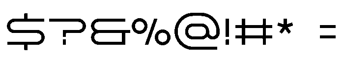 Garaje0507 Medium Font OTHER CHARS