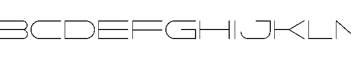 Garaje0508 Light Font UPPERCASE