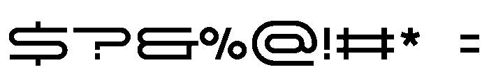 Garaje0509 Bold Font OTHER CHARS