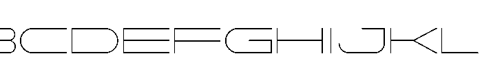 Garaje0509 Light Font UPPERCASE