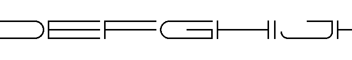 Garaje0514 Book Font UPPERCASE