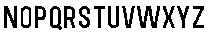 Garaje0603 Bold Font UPPERCASE