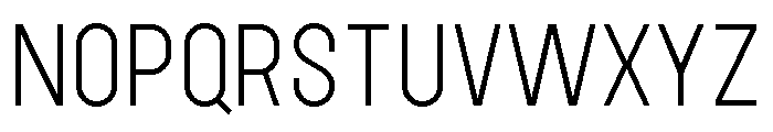 Garaje0603 Book Font UPPERCASE