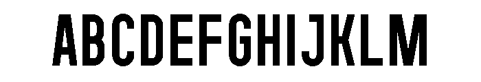Garaje0703 Black Font UPPERCASE