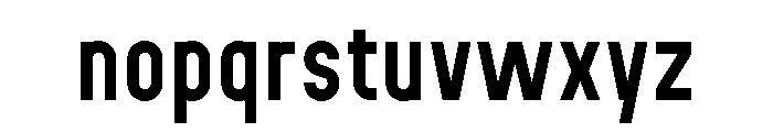 Garaje0703 Black Font LOWERCASE