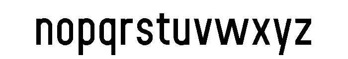 Garaje0703 Bold Font LOWERCASE
