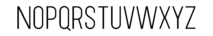 Garaje0703 Book Font UPPERCASE