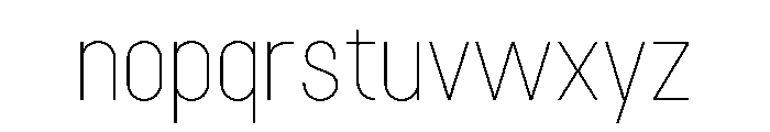 Garaje0703 Light Font LOWERCASE