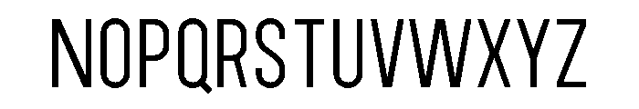 Garaje0703 Medium Font UPPERCASE