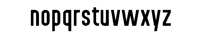 Garaje0803 Black Font LOWERCASE