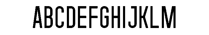 Garaje0803 Bold Font UPPERCASE