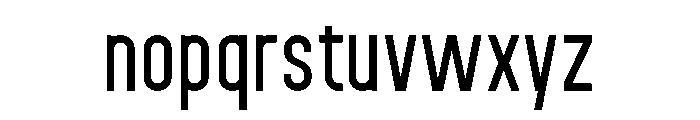 Garaje0803 Bold Font LOWERCASE