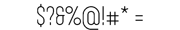 Garaje0803 Book Font OTHER CHARS