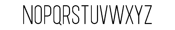 Garaje0803 Book Font UPPERCASE