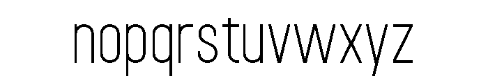 Garaje0803 Book Font LOWERCASE