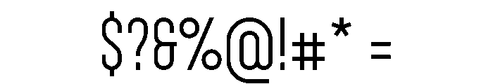 Garaje0803 Medium Font OTHER CHARS