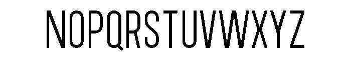 Garaje0803 Medium Font UPPERCASE