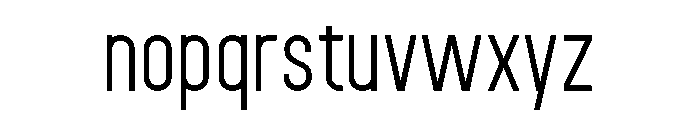 Garaje0803 Medium Font LOWERCASE