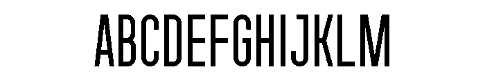 Garaje0903 Bold Font UPPERCASE
