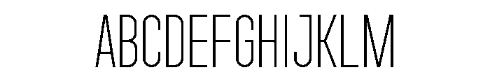 Garaje0903 Book Font UPPERCASE
