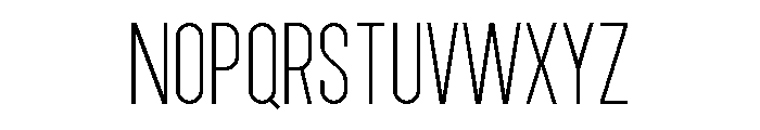 Garaje0903 Book Font UPPERCASE