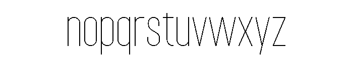 Garaje0903 Light Font LOWERCASE